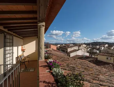 Balcone o terrazza di Via dei Pilastri, 50 - Florence Rooftop Apt with 2 Terraces & Duomo View
