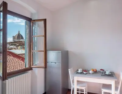 Cucina o angolo cottura di Via dei Pilastri, 50 - Florence Rooftop Apt with 2 Terraces & Duomo View