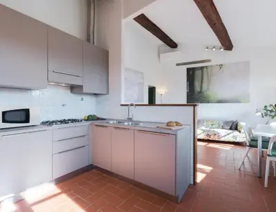 Cucina o angolo cottura di Via dei Pilastri, 50 - Florence Rooftop Apt with 2 Terraces & Duomo View