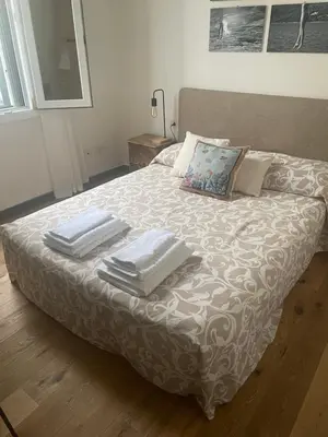 Letto o letti in una camera di Ca Lillá