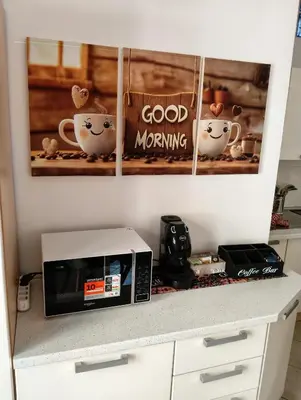 Set per la preparazione di tè e caffè presso Le mura di FLÀ