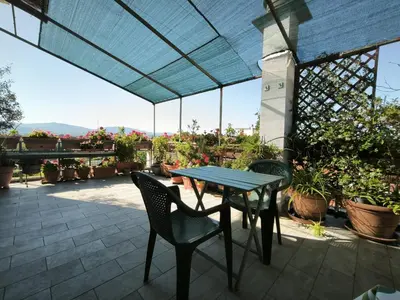 Balcone o terrazza di Una Terrazza tra Fiori e Cielo