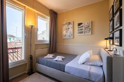 Letto o letti in una camera di Jacuzzi Rooftop View 360 Penthouse