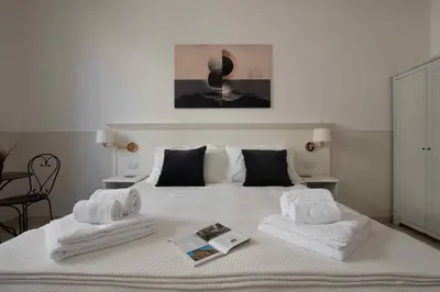 Letto o letti in una camera di Hotel Canada