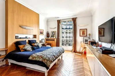 Letto o letti in una camera di Appartamento Manezzo