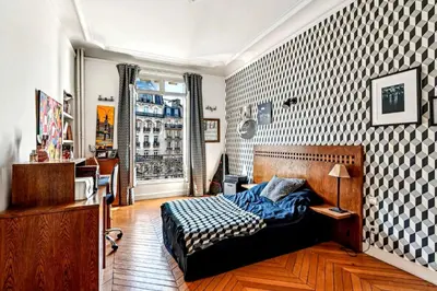 Letto o letti in una camera di Appartamento Manezzo
