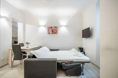 TV o dispositivi per l'intrattenimento presso Firenze Center - 5min to Duomo, Station - Wifi and AC