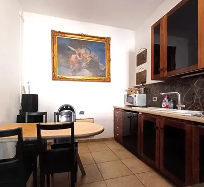 Cucina o angolo cottura di Pitti House