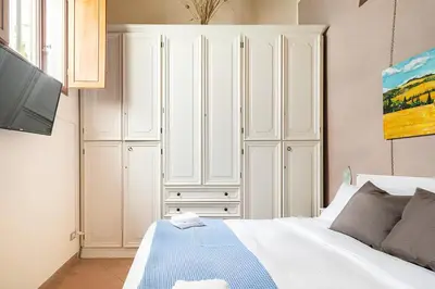 Letto o letti in una camera di Appartamento per 4 - Florence City Centre - AC WiFi Netflix