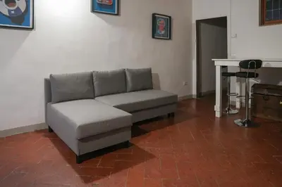 Area soggiorno di Lovely, comfort and beauty near Ponte Vecchio