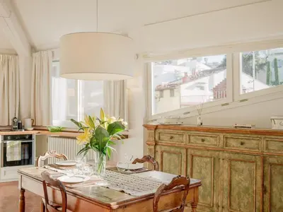 Cucina o angolo cottura di Lucia Penthouse - Magic Views in a Medici Palace