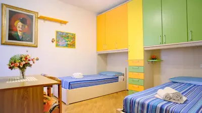 Letto o letti in una camera di Suite La Casella