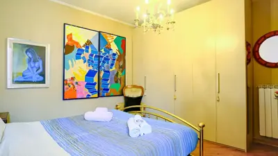 Letto o letti in una camera di Suite La Casella