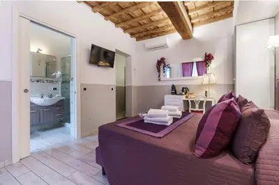Cucina o angolo cottura di Michelangelo King Deluxe Suite