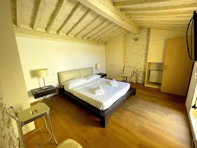 Letto o letti in una camera di Luxury View Terrace Apartment