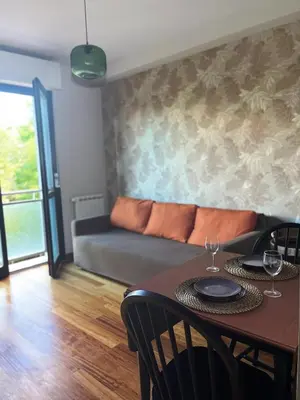 Area soggiorno di Secret Garden Florence - Modern Apart ment near Center