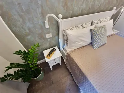 Letto o letti in una camera di Canto alle Macine