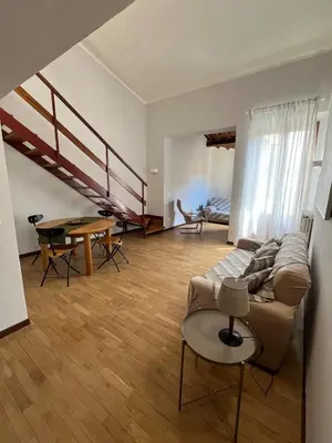 Area soggiorno di Loft Il Giobertino