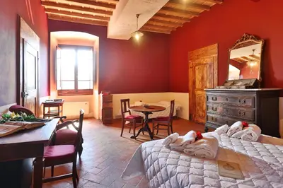 Letto o letti in una camera di Villa D'Arte Agri Resort