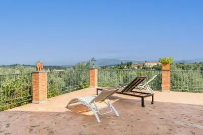 Balcone o terrazza di Poggio de' Galli
