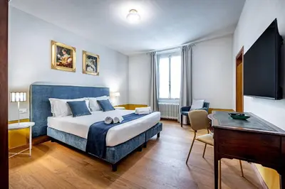 Letto o letti in una camera di YD Leone X luxury 4 Bedroom