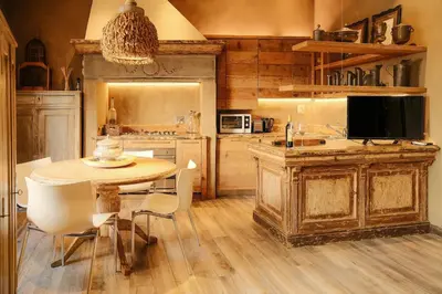 Cucina o angolo cottura di Crocifisso Deluxe Apartment
