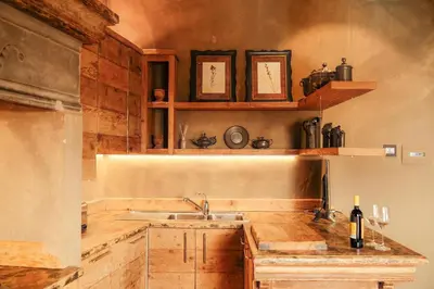 Cucina o angolo cottura di Crocifisso Deluxe Apartment