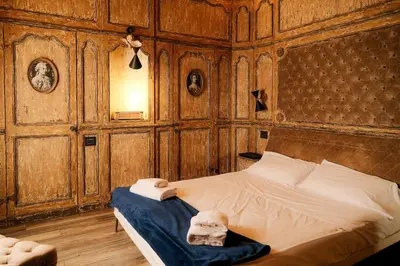 Letto o letti in una camera di Crocifisso Deluxe Apartment