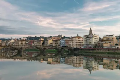 Vista sul fiume nelle vicinanze dell'appartamento