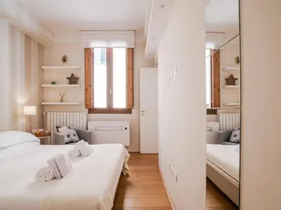 Letto o letti in una camera di Costanza Nest - Hidden retreat near Ponte Vecchio