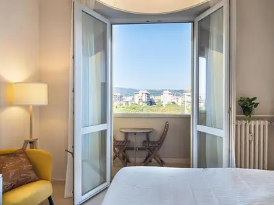 Letto o letti in una camera di Comfort & Lux Flat in Florence