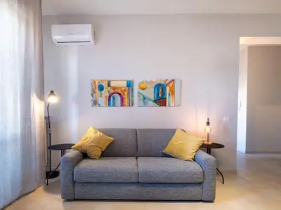 Area soggiorno di Comfort & Lux Flat in Florence