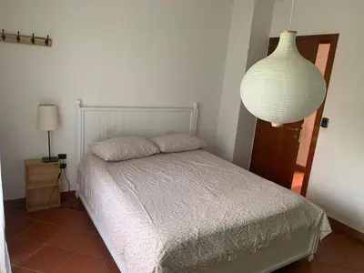 Letto o letti in una camera di Aquahouse - Villa, romantica mansarda e acquari