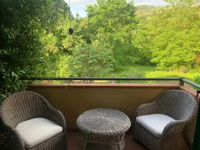 Giardino di Aquahouse - Villa, romantica mansarda e acquari