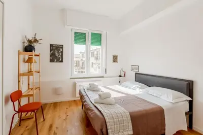 Letto o letti in una camera di GuestHost - Peaceful Apartment in Florence