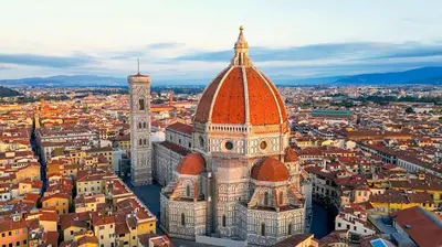 Vista generica su Firenze o vista sulla città dall'interno dell'appartamento
