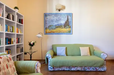 Area soggiorno di Cuore Di Firenze Apartment