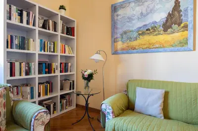 Area soggiorno di Cuore Di Firenze Apartment