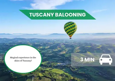 Paesaggio naturale nelle vicinanze dell'appartamento