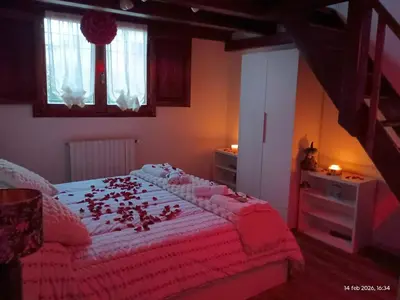 Letto o letti in una camera di Fienile Paradiso Home Tuscany