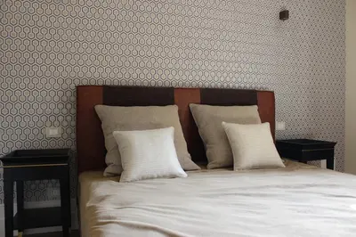 Letto o letti in una camera di Luxury Space Michelangelo