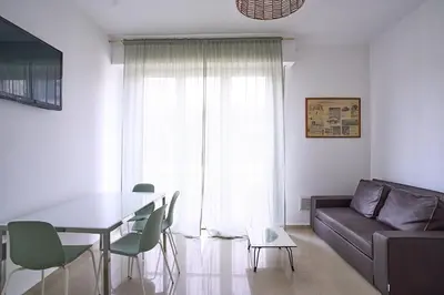 Area soggiorno di SMN-Duomo Two-Room Apartment