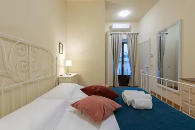 Letto o letti in una camera di Violetta's Home