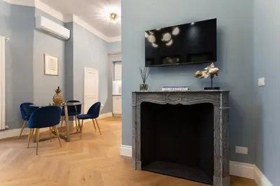 TV o dispositivi per l'intrattenimento presso BLUE SUITE - Pitti Place Residence