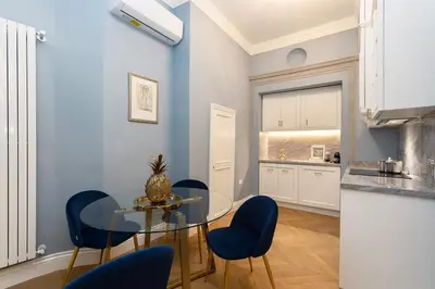 Cucina o angolo cottura di BLUE SUITE - Pitti Place Residence