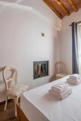 Letto o letti in una camera di Small Villa with parking