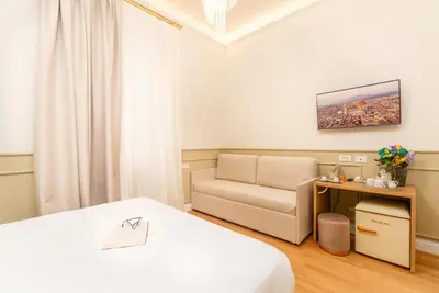 Letto o letti in una camera di Incanto Relais & Charme - dBe Hotels