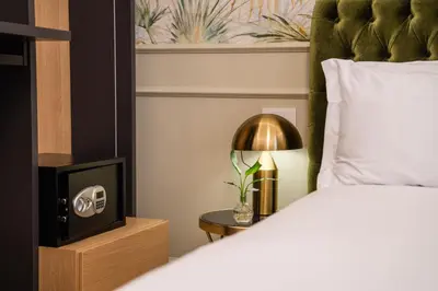 Letto o letti in una camera di Incanto Relais & Charme - dBe Hotels
