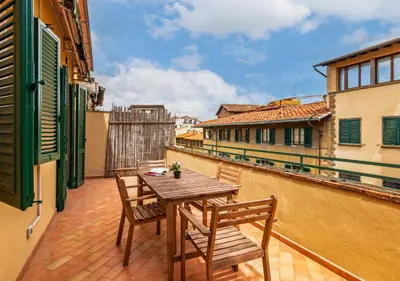 Balcone o terrazza di brd 41 13- Ponte Vecchio Elegant Central Attic