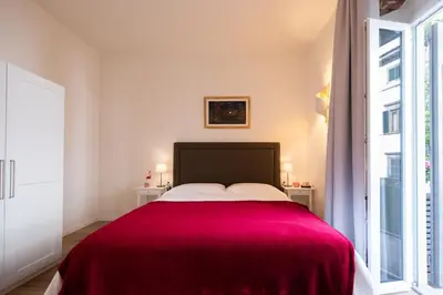 Letto o letti in una camera di Residenza Villani in Oltrarno, Florence